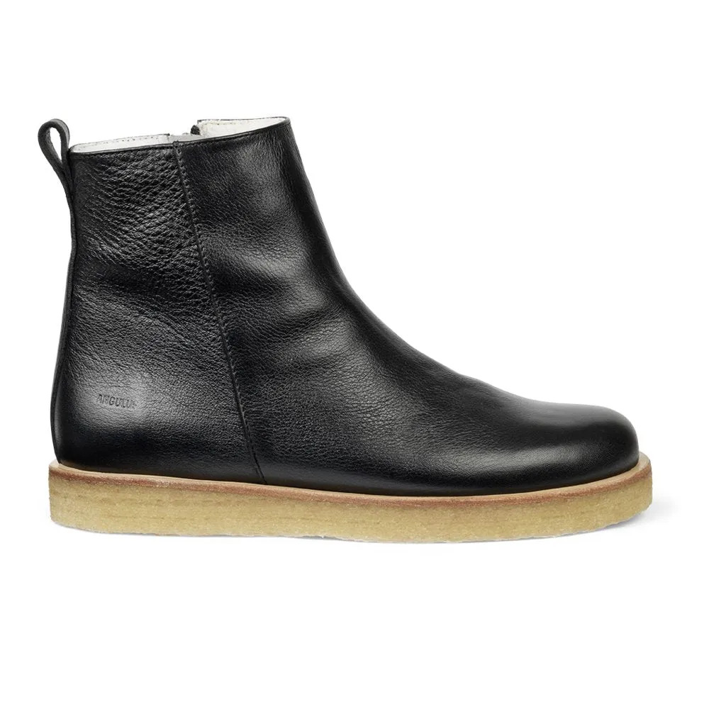 Angulus Women | Boots with Wool Lining | Black