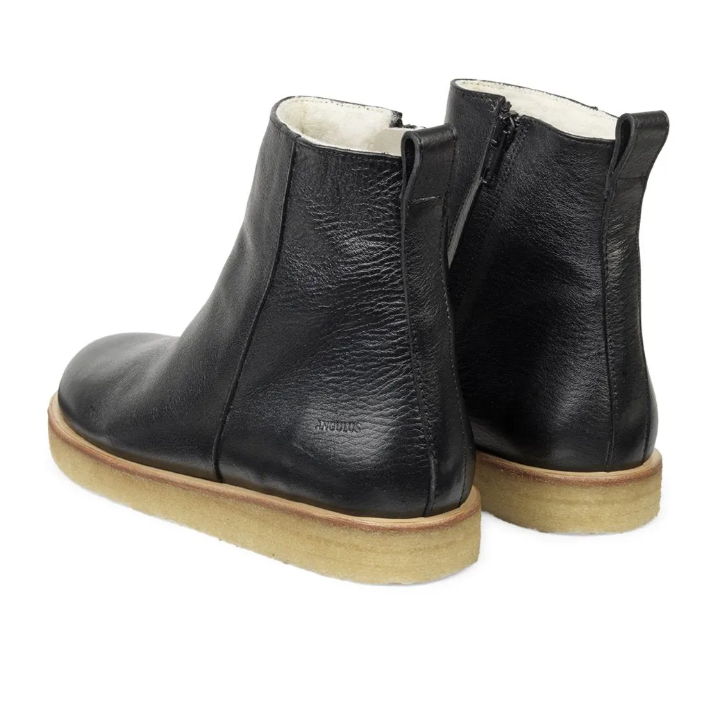 Angulus Women | Boots with Wool Lining | Black