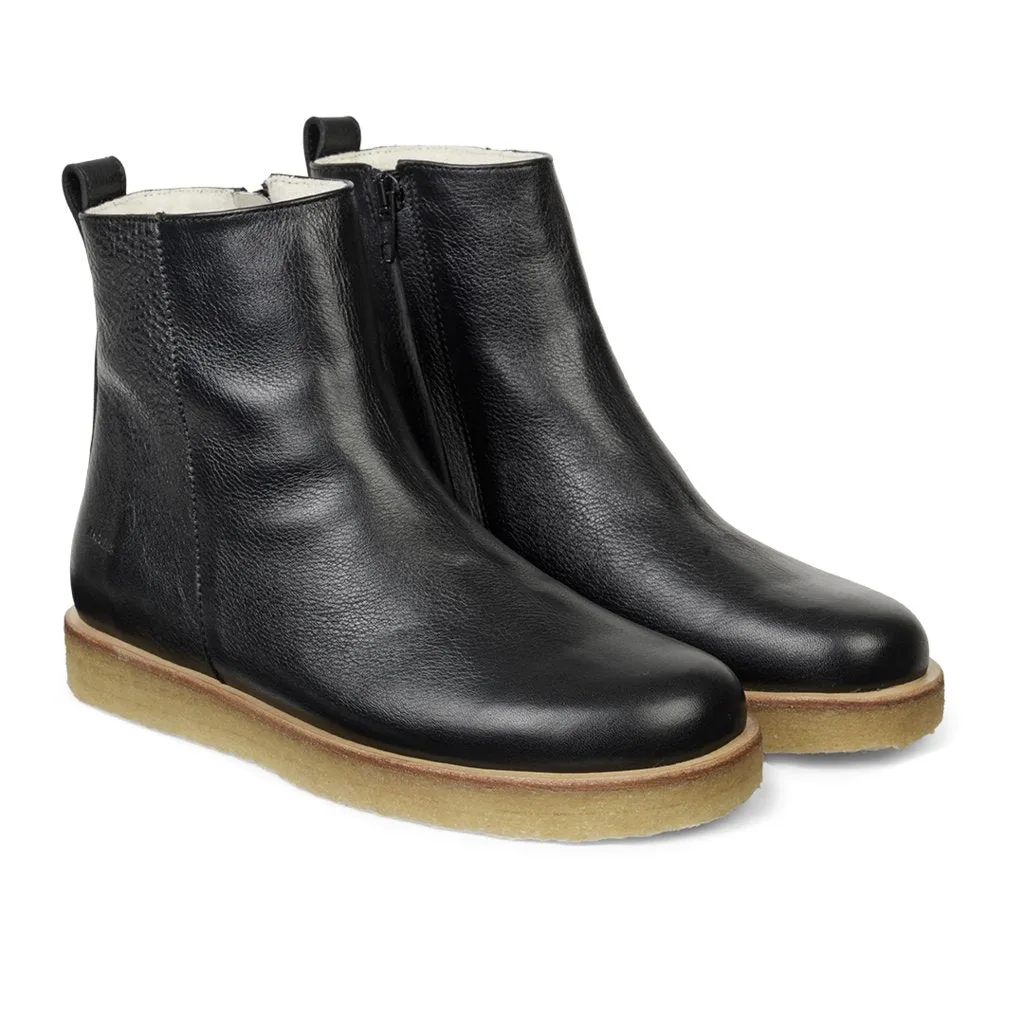 Angulus Women | Boots with Wool Lining | Black