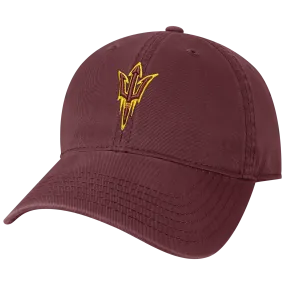 Arizona State Sun Devils Maroon Youth Relaxed Twill Hat