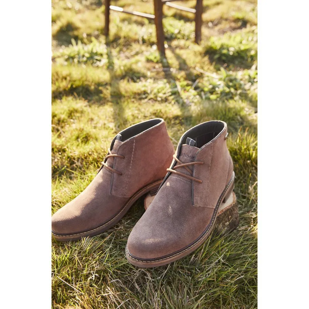 Barbour Readhead Mens Chukka Boot - Stone