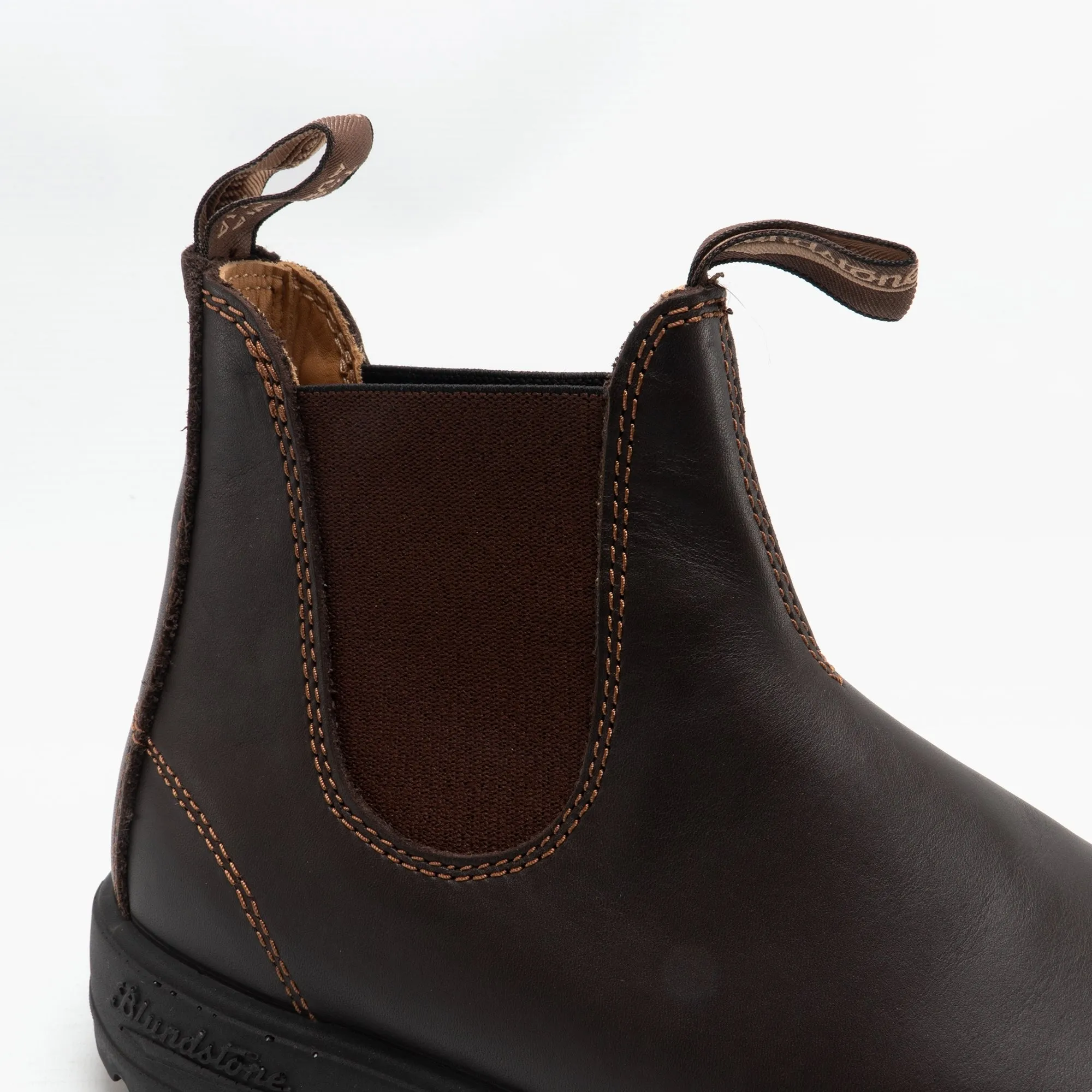 Blundstone 550 Mens Premium Leather Chelsea Boots Walnut Brown