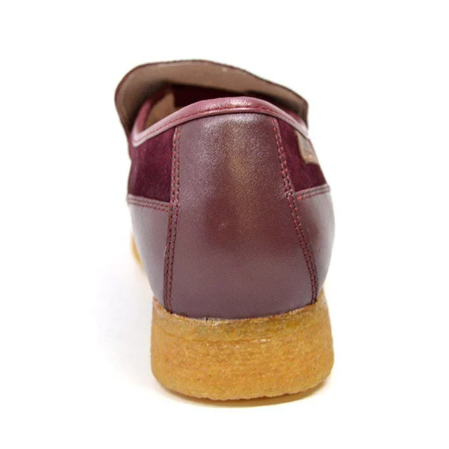 British Walkers Brooklyn Men's Leather and Suede Crepe Sole Slip On