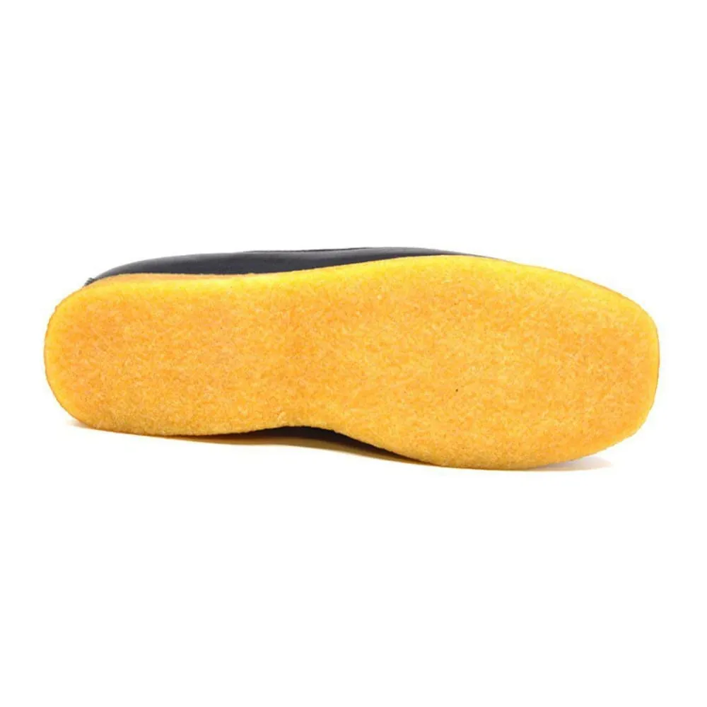 British Walkers Brooklyn Men's Leather and Suede Crepe Sole Slip On