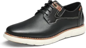 Bruno Marc Men's Crossflex Oxford Dress Sneakers Casual Leather Dress Shoes