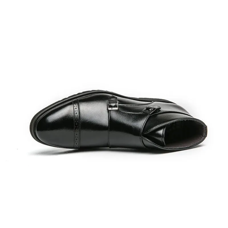 Caden | Double-Monk Strap Boots