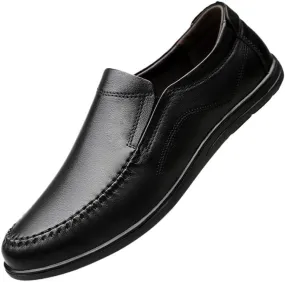 Classic Men's Leather Dress Shoes Comfortable Formal Sneaker Lace Up Mens Oxfords Shoes