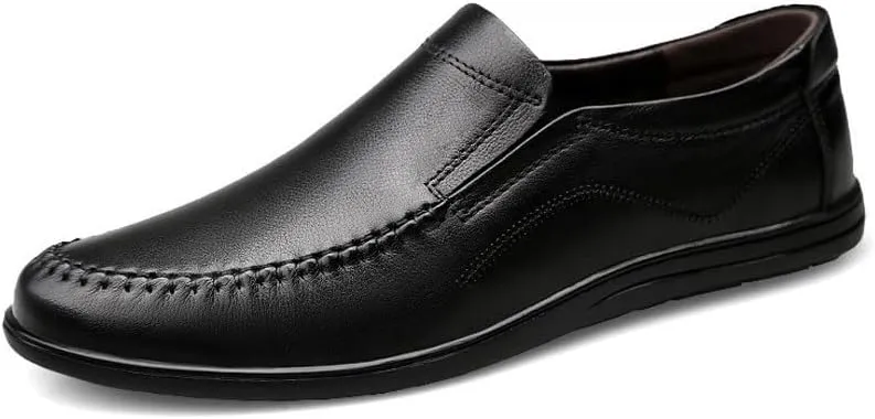 Classic Men's Leather Dress Shoes Comfortable Formal Sneaker Lace Up Mens Oxfords Shoes
