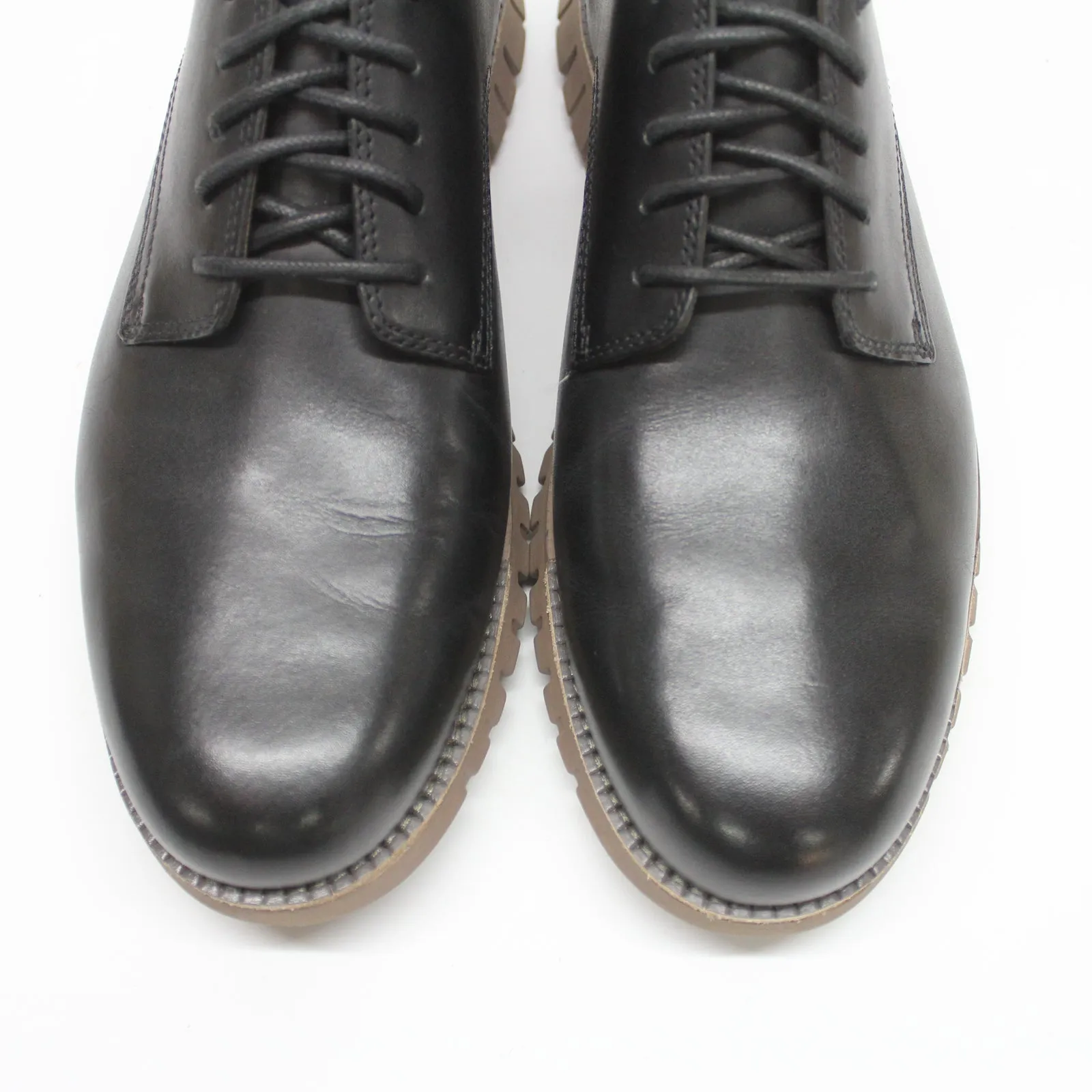 Cole Haan Zerogrand Remastered Plain Toe Full Grain Leather Men's Lace Up Shoes - UK 9 - US 10 Men - EU 43