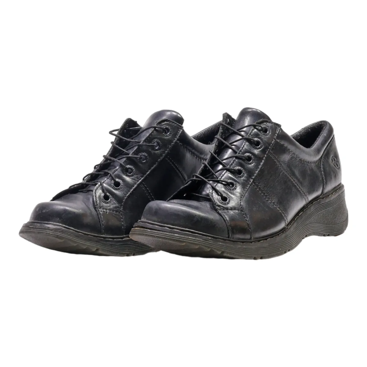 DR MARTENS BAILEY Chukka Boots Black Leather Womens UK 9