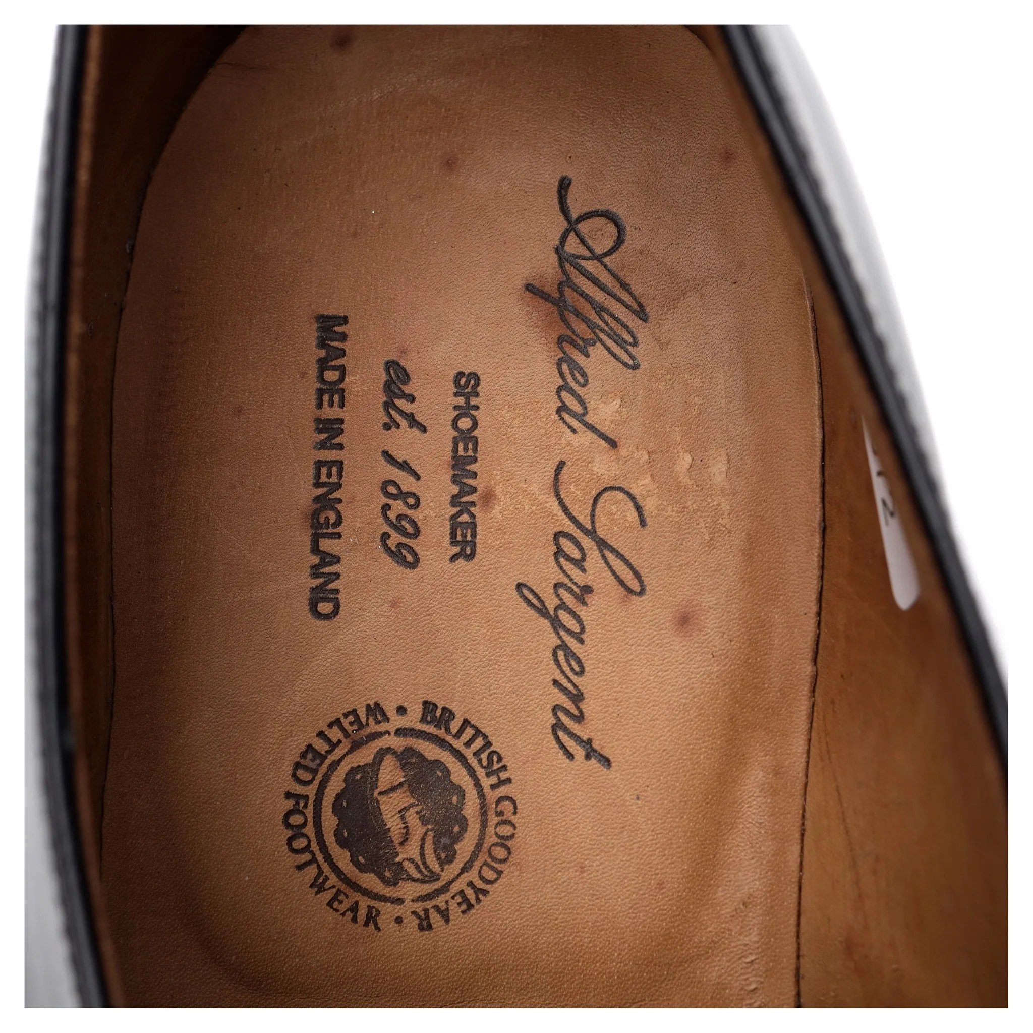 'Eden' Black Leather Single Monk Strap UK 9 FX