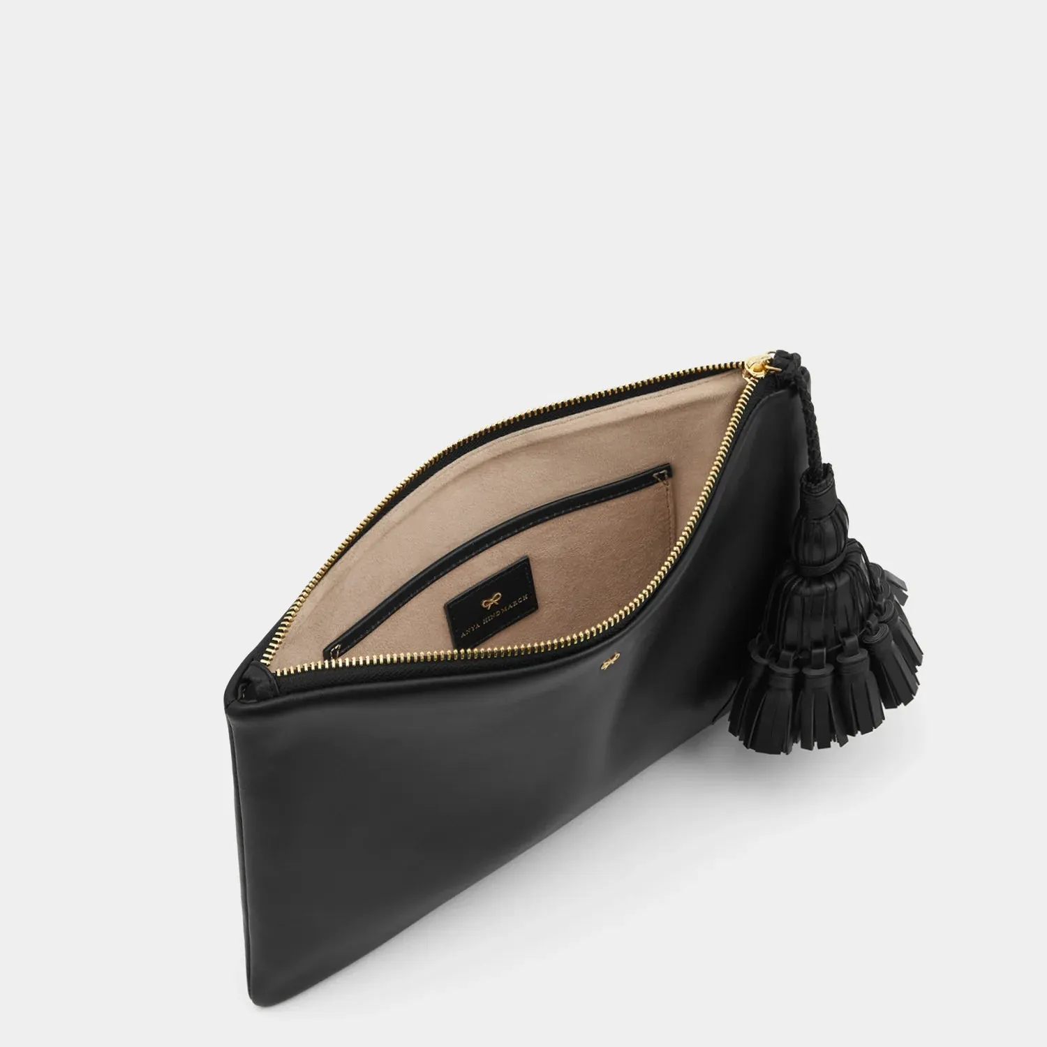 Georgiana Clutch in Black Circus