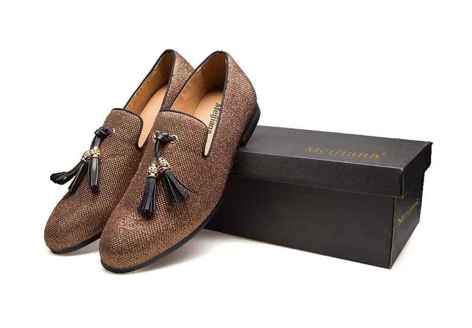 Handmade Gentleman Tassel Loafers