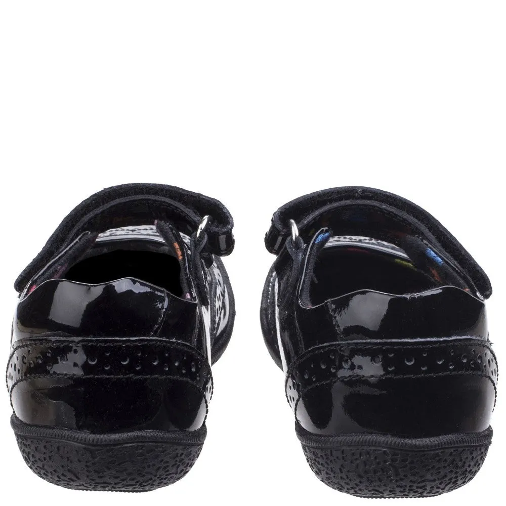 Hush Puppies Rina Patent Infant School Shoes