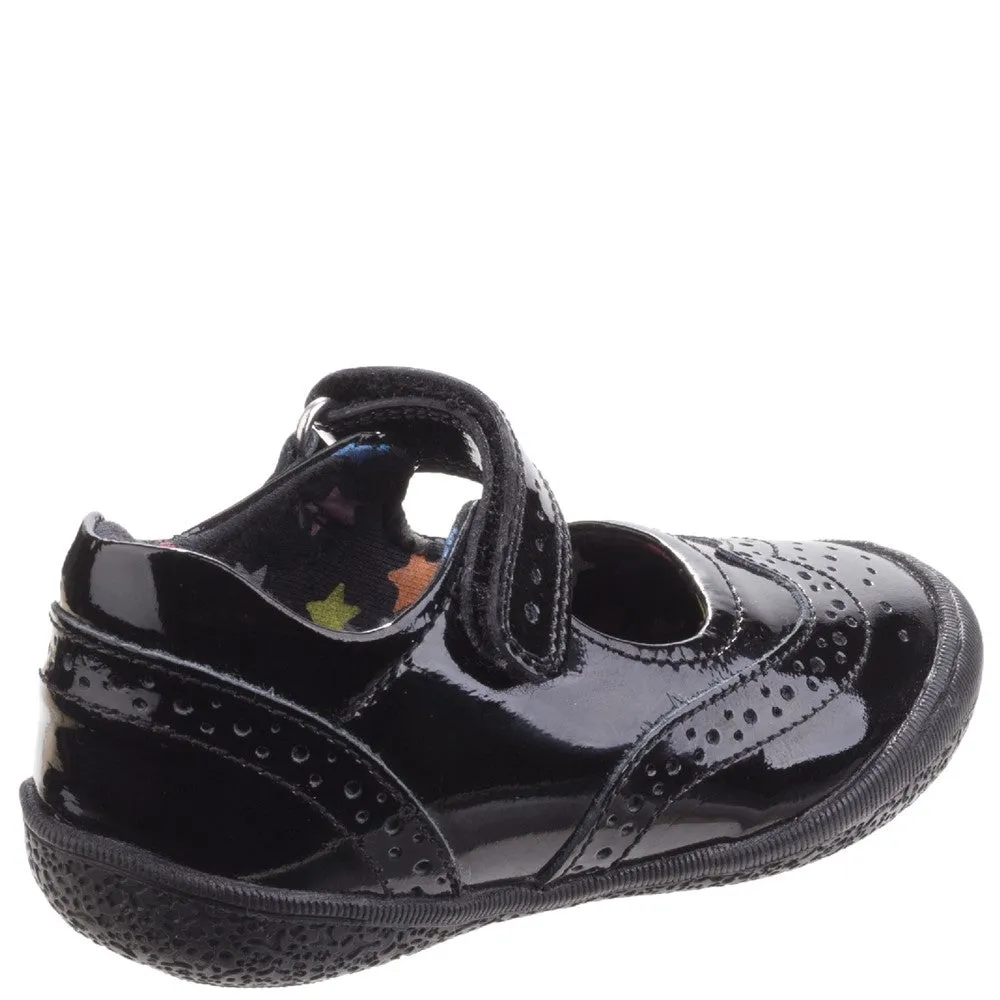 Hush Puppies Rina Patent Infant School Shoes