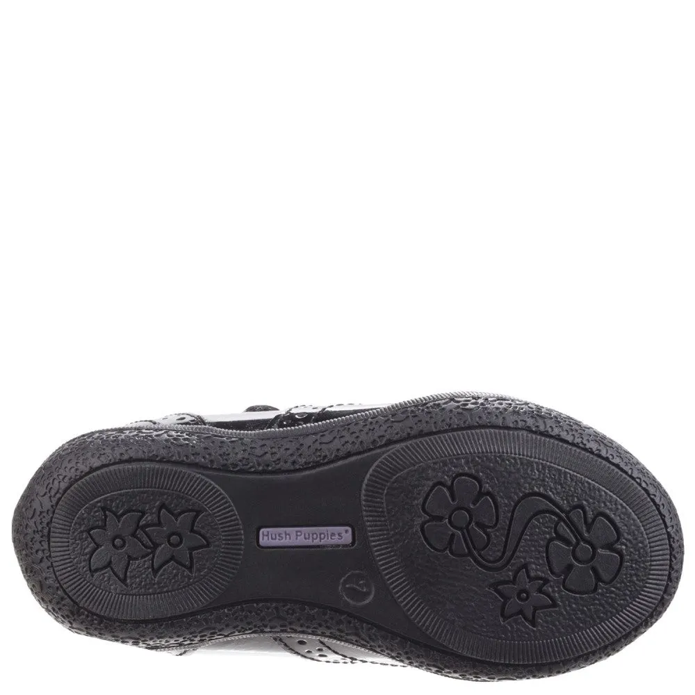 Hush Puppies Rina Patent Infant School Shoes