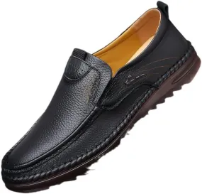 Men's Double Monk Strap Fashion Luxury Slip on Formal Business Shoes Men Casual Walking Shoes Office Flats