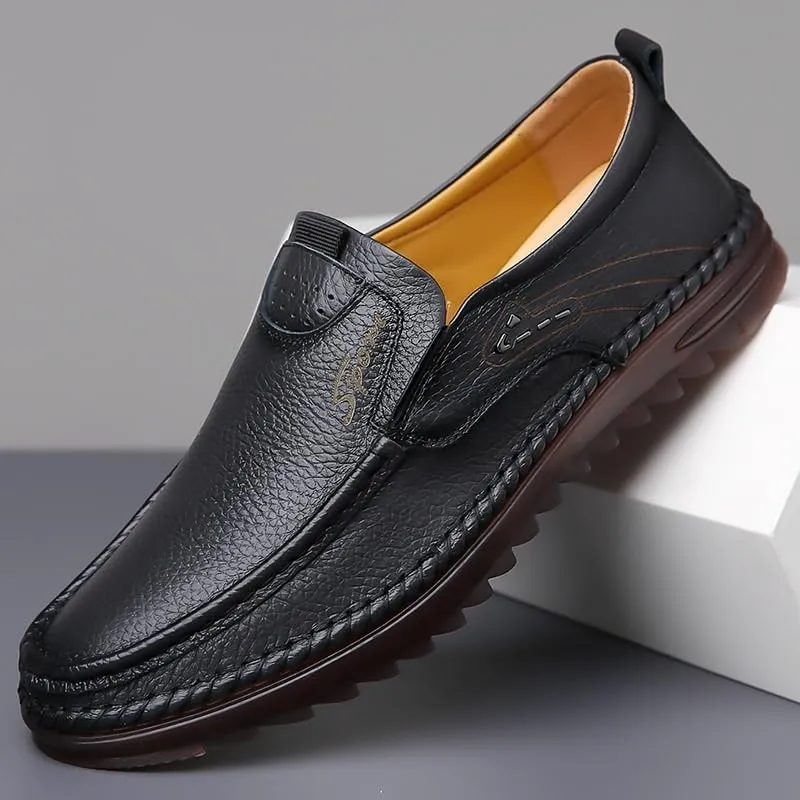 Men's Double Monk Strap Fashion Luxury Slip on Formal Business Shoes Men Casual Walking Shoes Office Flats