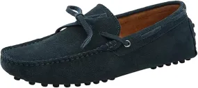 Men's Lightweight Loafers Classic Suede Leather Casual Slip-On Driving Party Shoes
