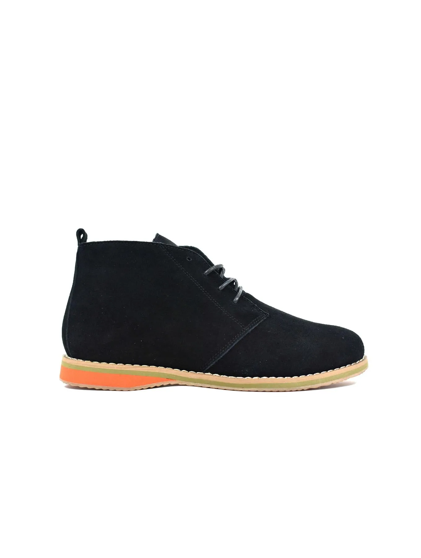 Men's Suede Desert Boot Black