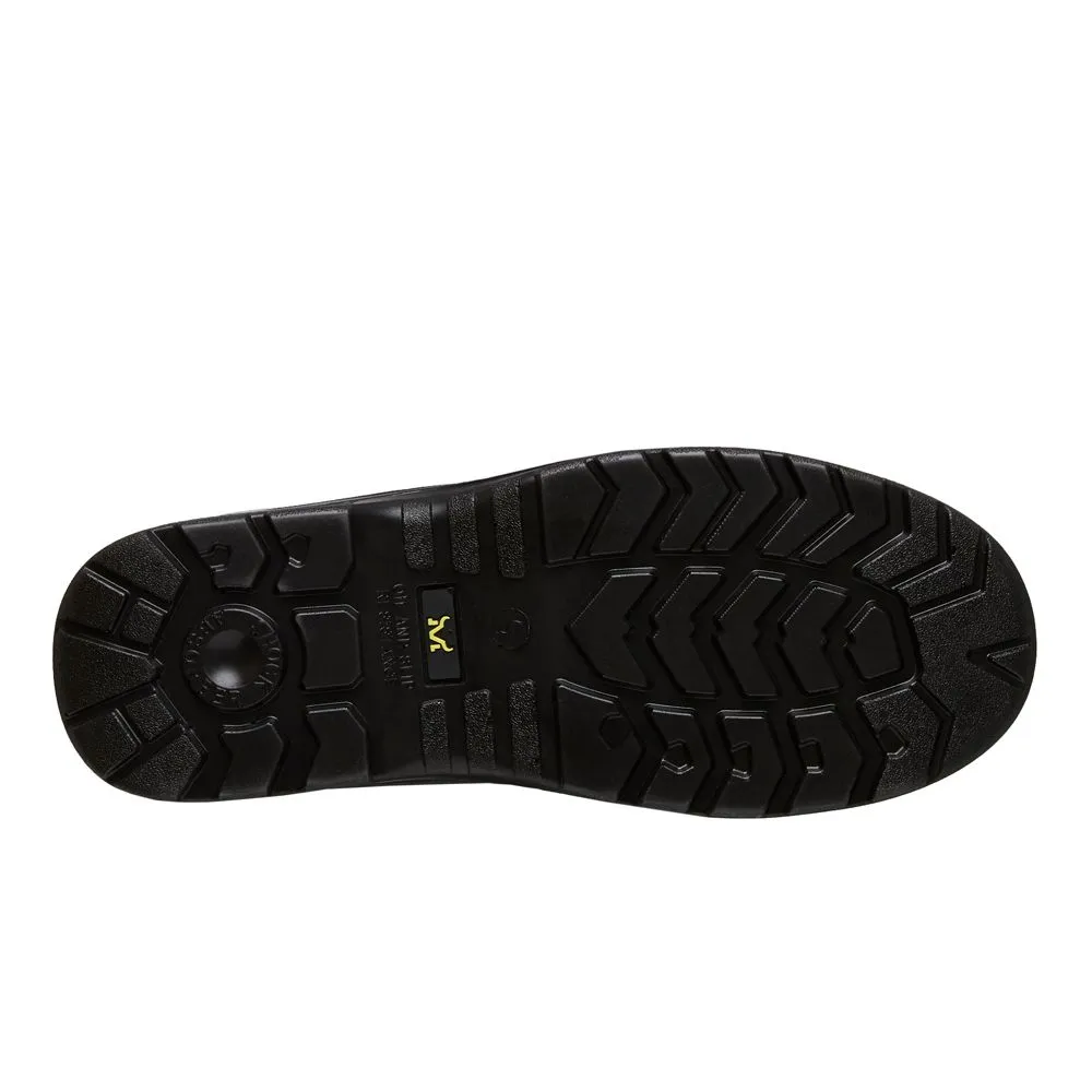 Munka Bull Slip On Elastic Sided Safety Boot (Black Rambler) MFW18111