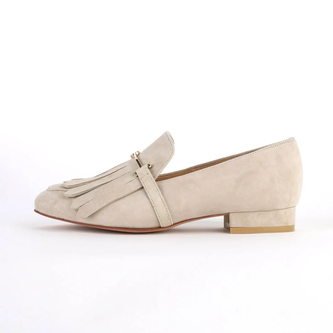 NAOMI - leather tassel loafer