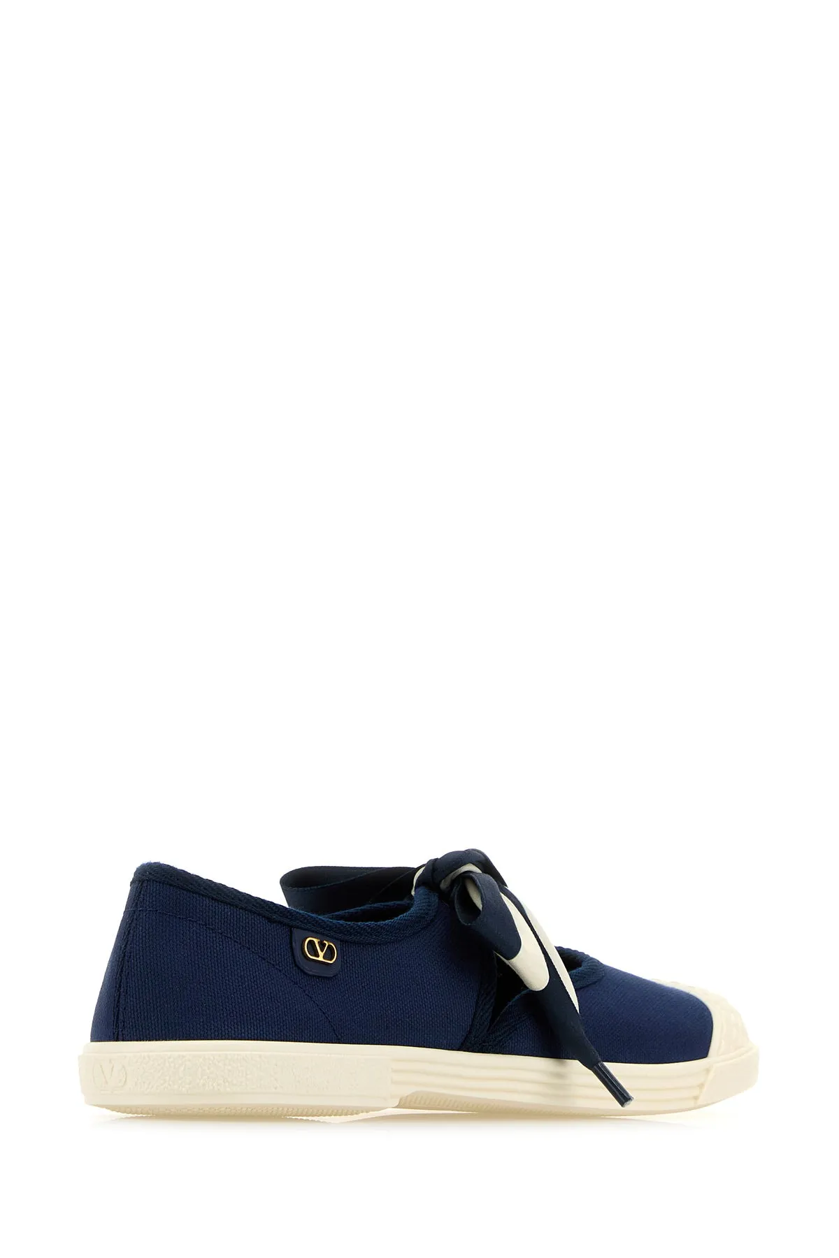 Navy blue canvas Bay By Bay slip ons