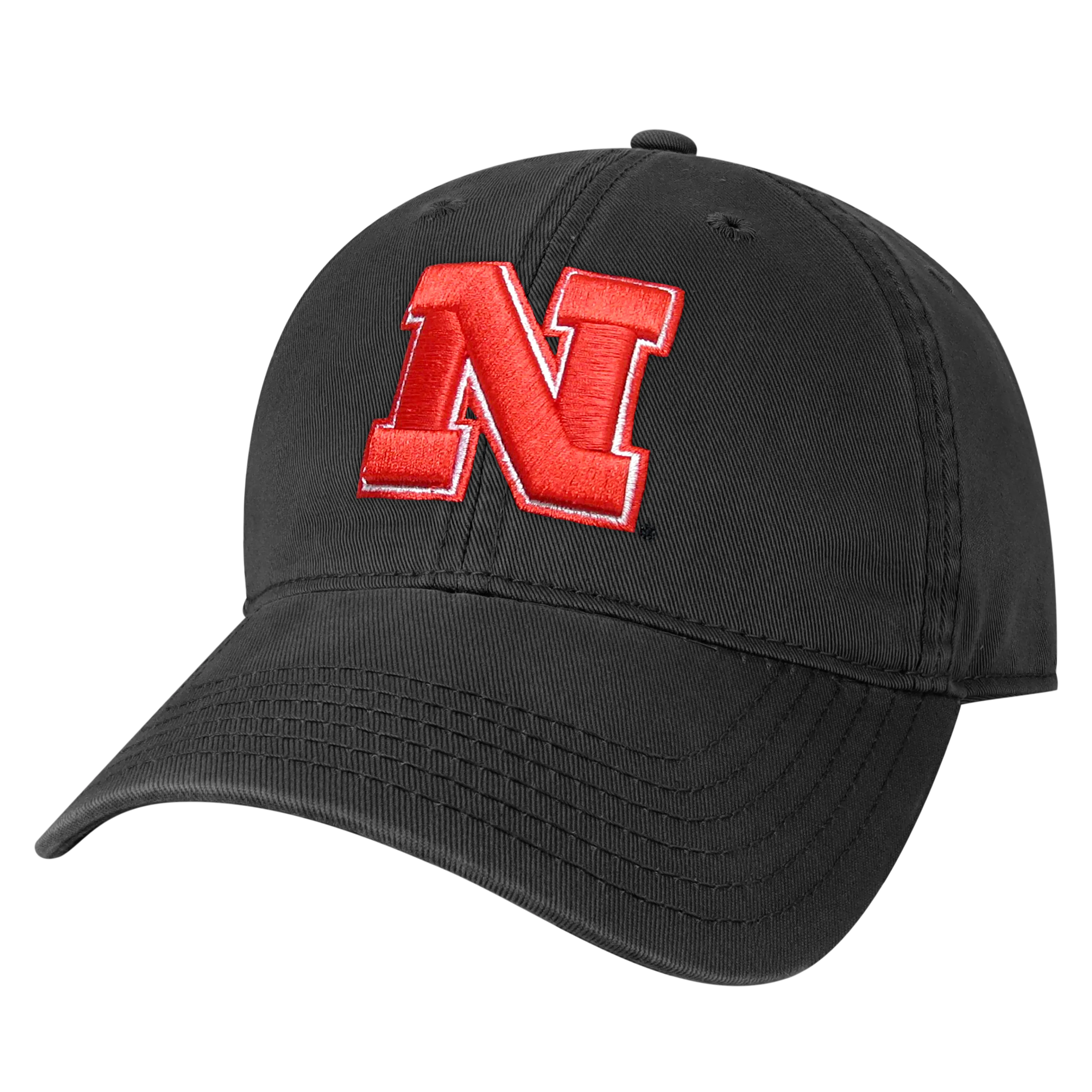 Nebraska Cornhuskers Black Youth Relaxed Twill Hat