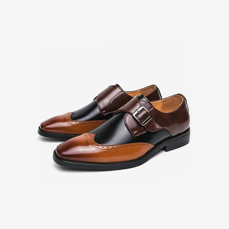 Quality Square Toe Slip-On Shoes