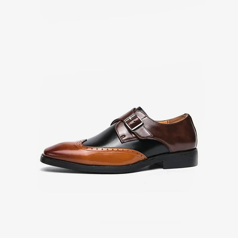 Quality Square Toe Slip-On Shoes