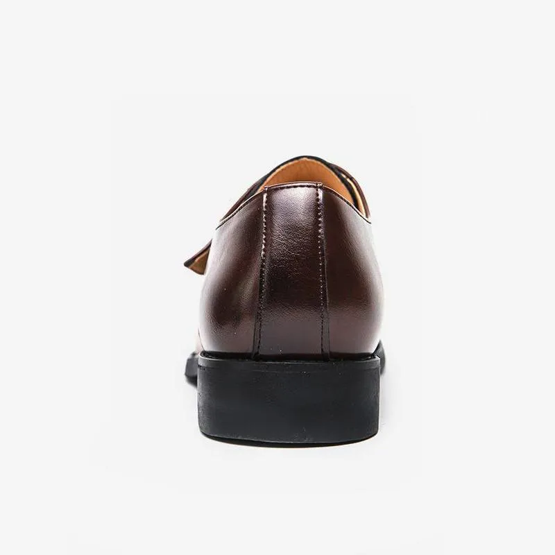 Quality Square Toe Slip-On Shoes