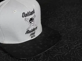 Raiders Ostrich Strapback
