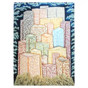 Silk Scarf - Metropolis