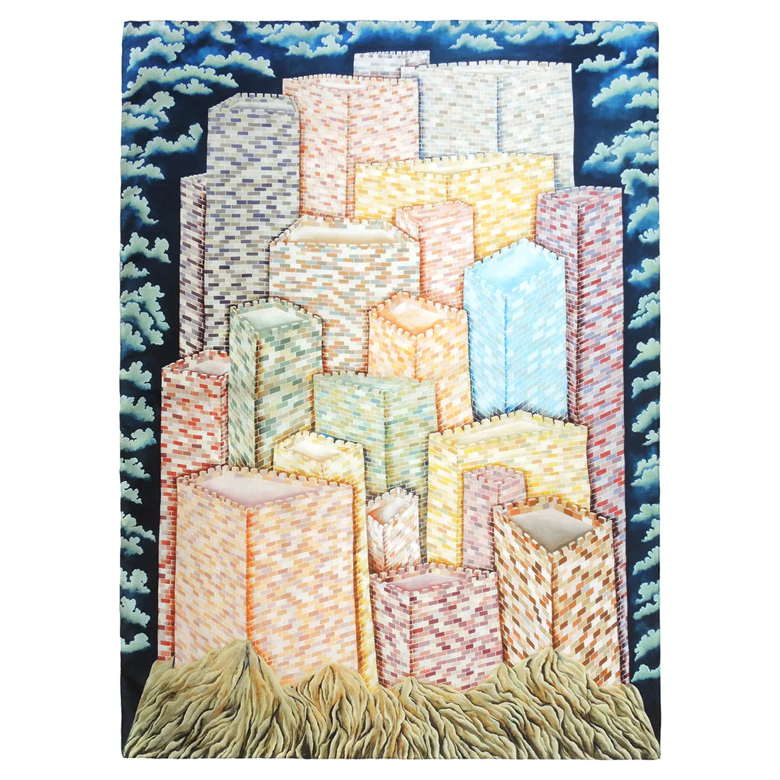 Silk Scarf - Metropolis