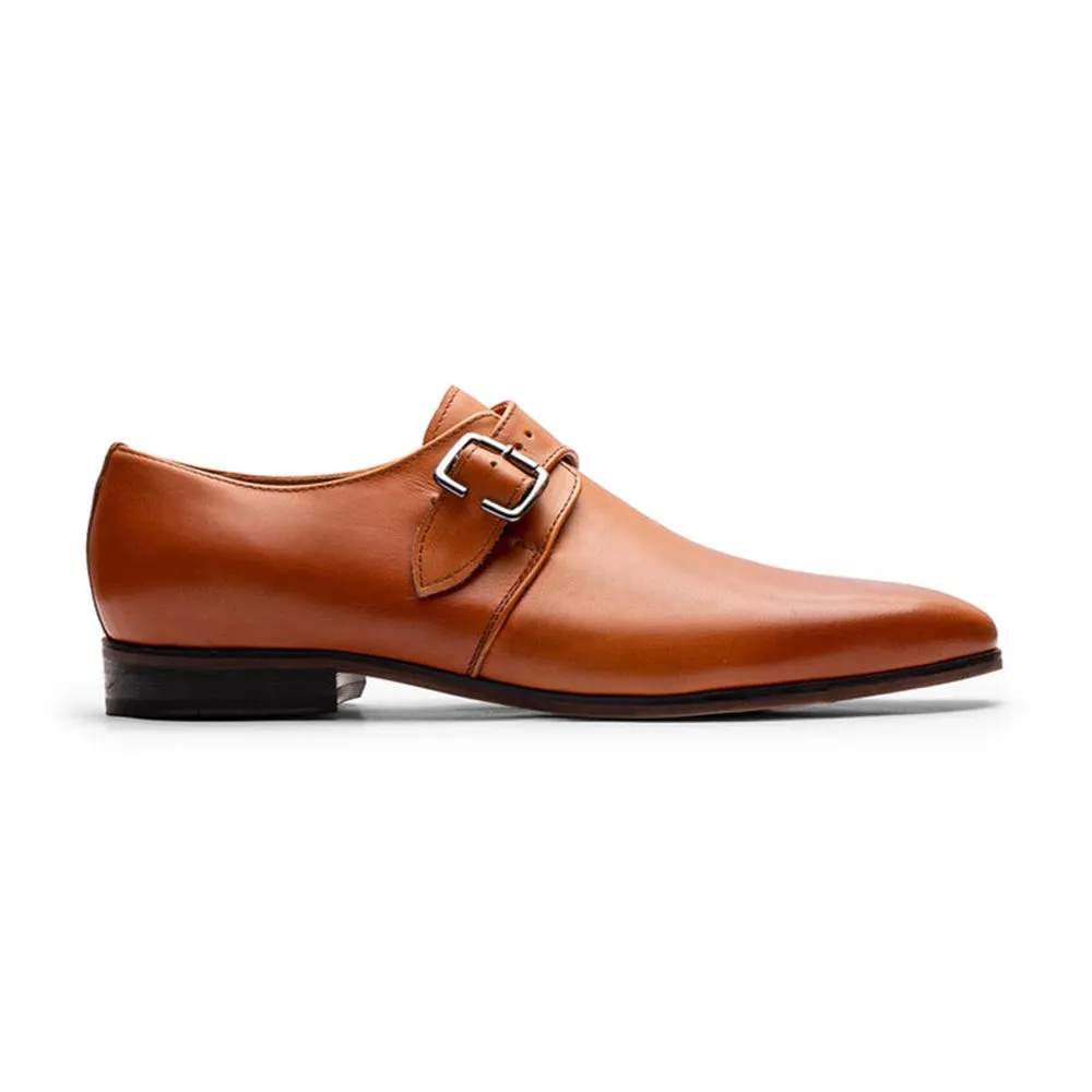 Tan Single Strap Classic Monk
