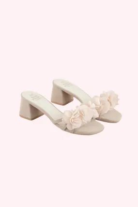 The Noor Romantic Petal Detail Heels