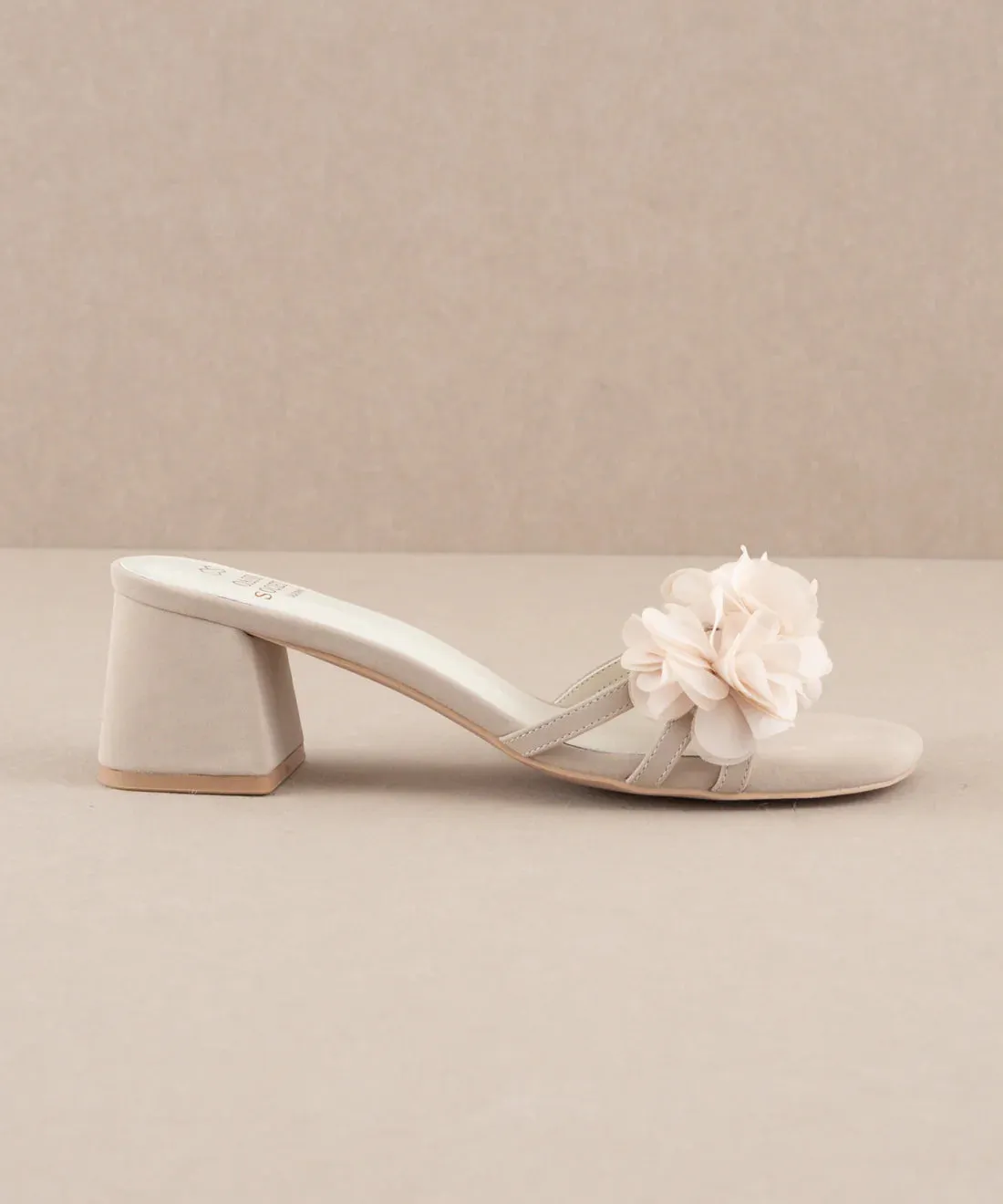 The Noor Romantic Petal Detail Heels