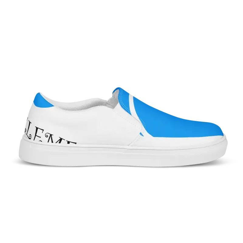 Water Element Men's Slip on Canvas Shoes