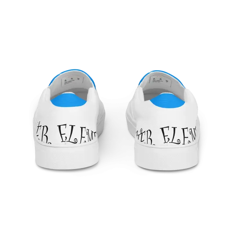 Water Element Men's Slip on Canvas Shoes