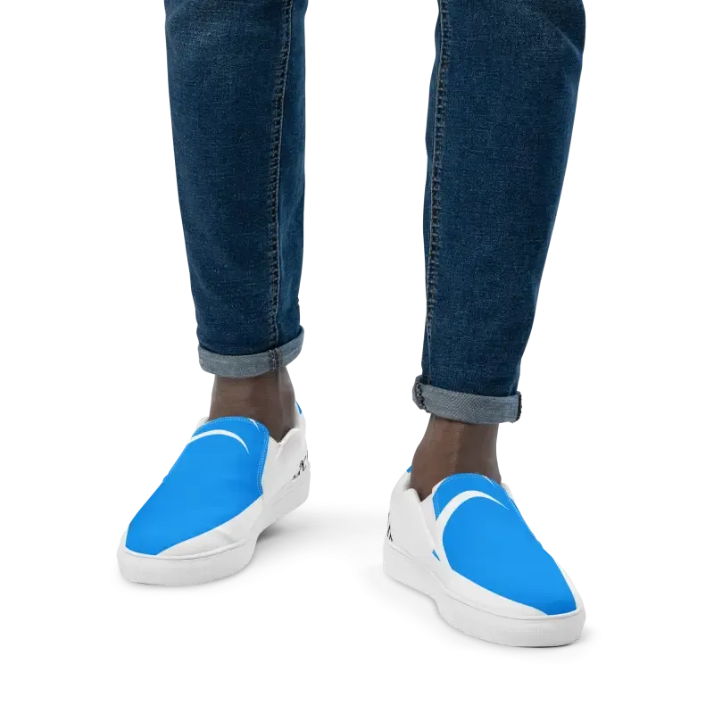 Water Element Men's Slip on Canvas Shoes