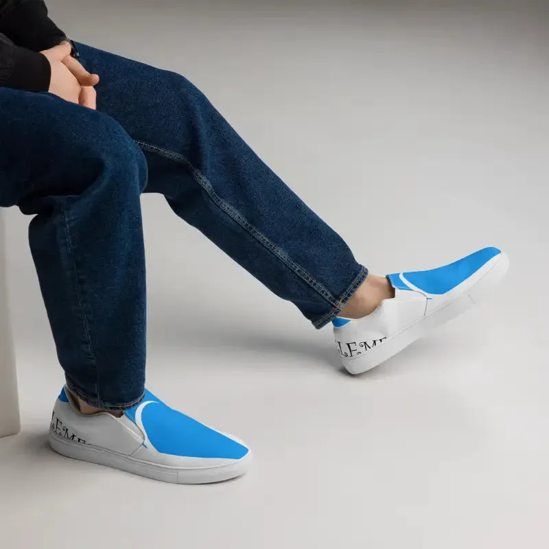 Water Element Men's Slip on Canvas Shoes