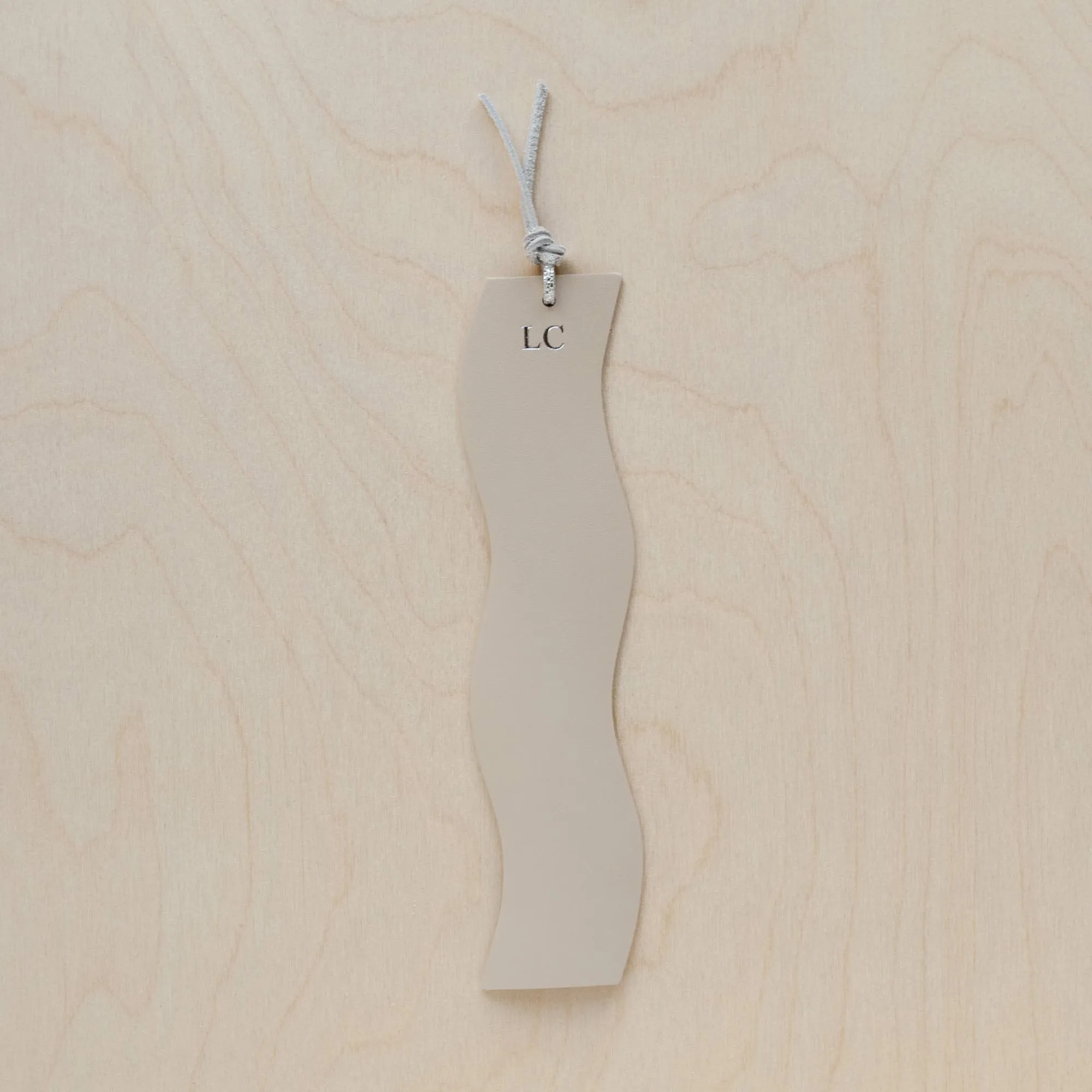 Wavy Leather Bookmarks