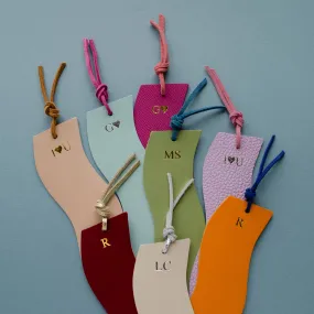 Wavy Leather Bookmarks